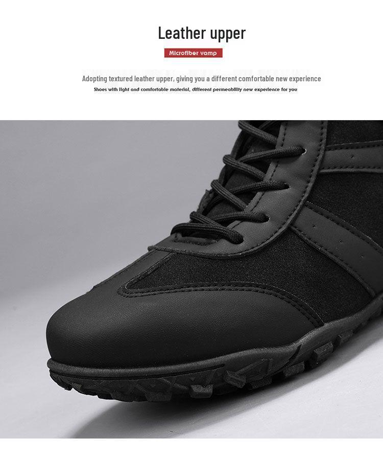Herren 2025 German Trainer High-Top Boxschuhe: Bequeme, Leichte, Vielseitige Martin Boots