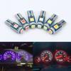 5Pcs 12V T5 3030 Led Bulb Car Interior Lights Dashboard Auto Instrument Lamp