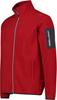 Куртка мужская CMP Fleece Jacquard-Knit-Tech Jacket (38H2237) ferrari