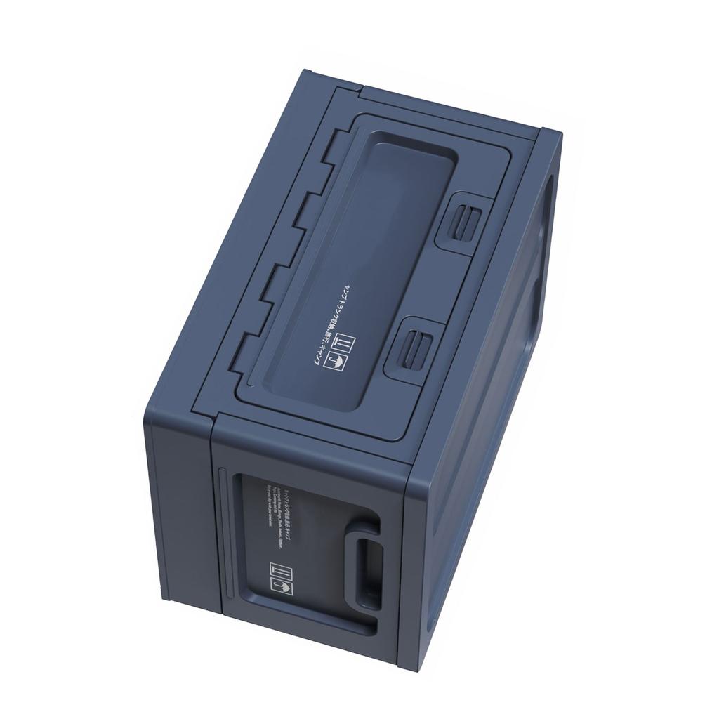 Large Capacity Camping Organizers Box Large Capacity Outdoor Storage Chest Waterproof Container with Wood Top Cover