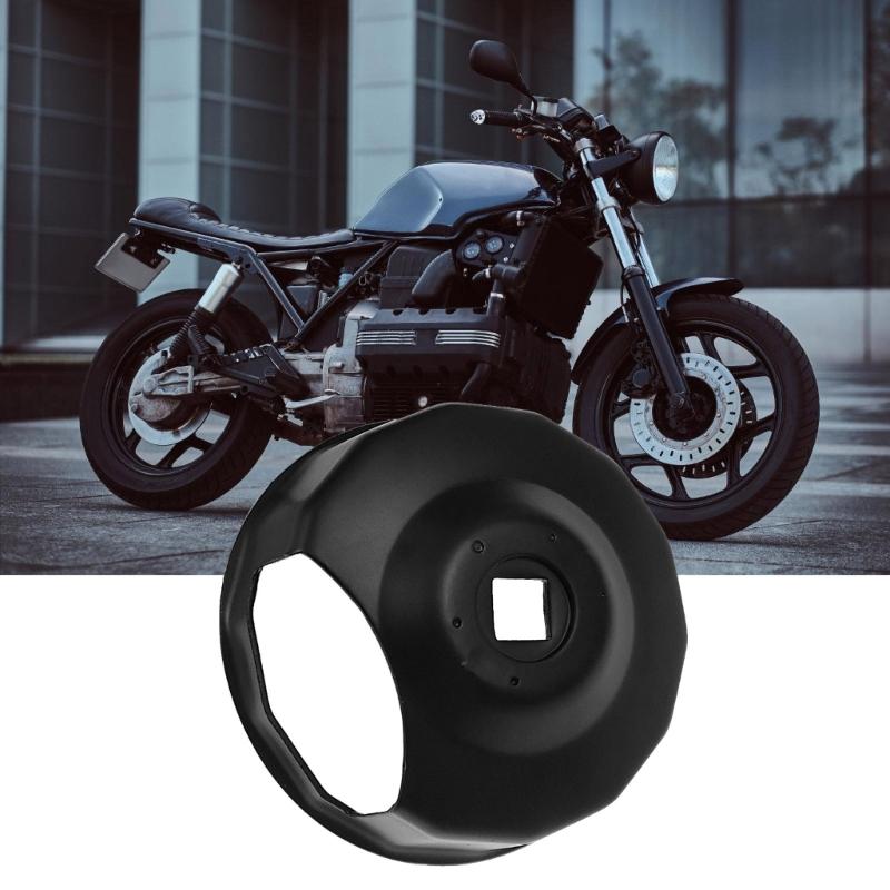 Fashion Look Oil Filter Wrench Spanner Removal Tool for Motorcycles, Enhanced Comfortable Handle with Easy Installation