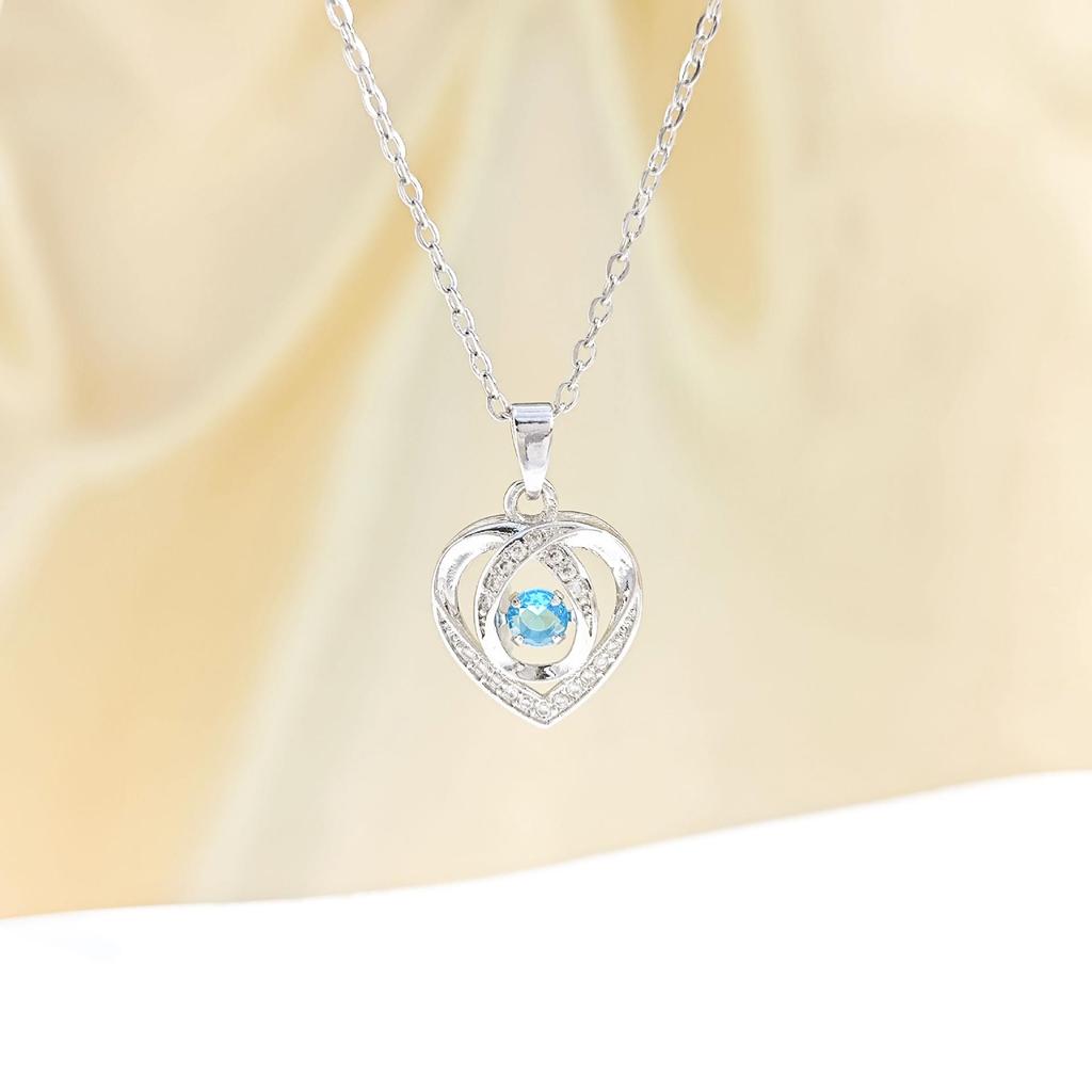Heart-Shaped Clavicle Necklace: Elegant and Lively Valentine's Day Gift