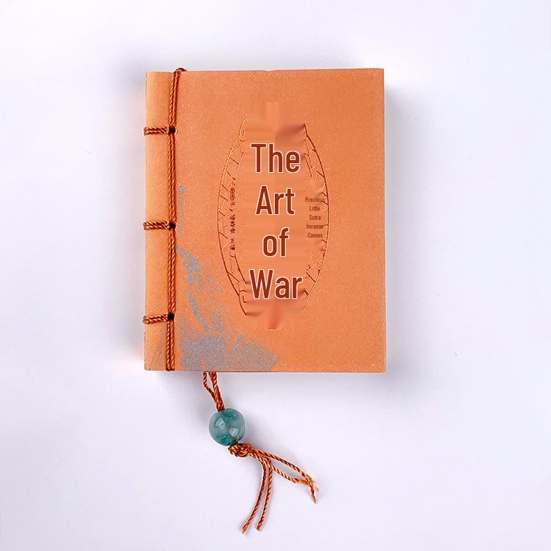 The Art of War: Mini Thread-Bound Ink Fragrance Book - Cultural and Creative Gift Edition