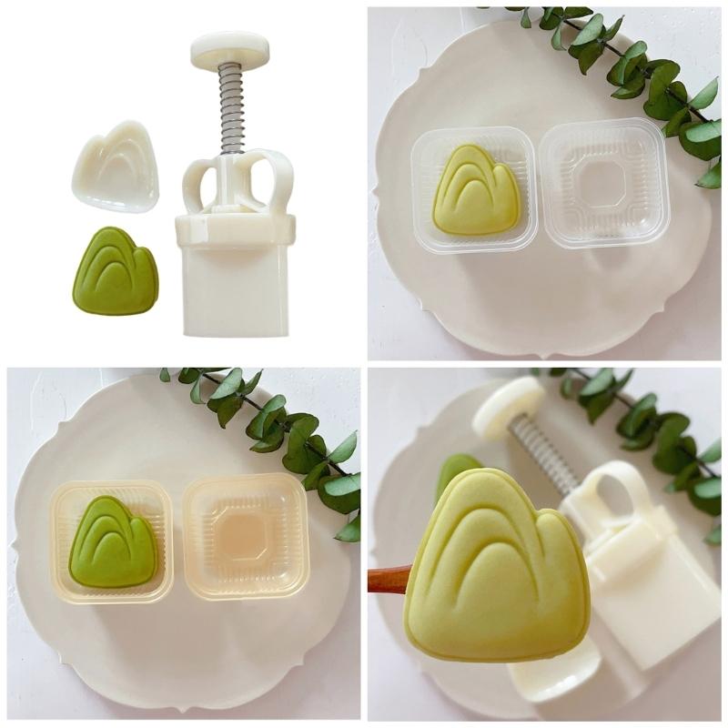 Convenient 3D Landscape Shaped Mooncake Siliocne Mold for DIY Enthusiasts Easy To Use Baking Tools for Homemade Pastries