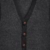 Polo Ralph Lauren FW22 Button Knit Pocket Vest Men vest Black MNPOSWE1CM20050-001