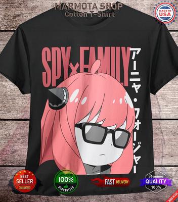 Spy X Family T-shirt Anya Forger Yor Loid Anime Japans T-shirt Manga Kawaii