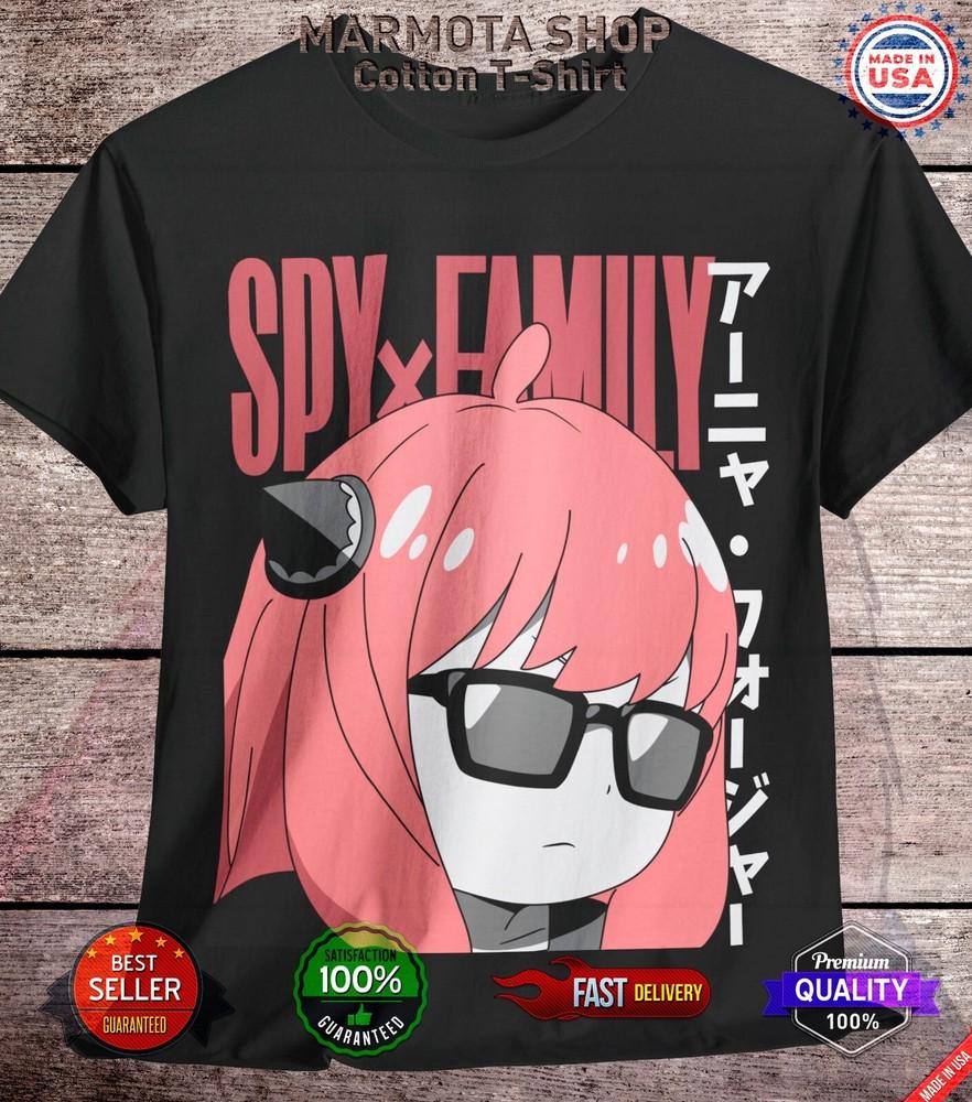 

Spy X Family T-Shirt Anya Forger Yor Loid Anime Japanese Tee Shirt Manga Kawaii 3XL