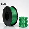 3D Print Filament Silk PLA Printer 1.75mm, 1Kg Spool, Low Warping No Clogging for Printing Projects, Neatly Wound Metal Texture Pla