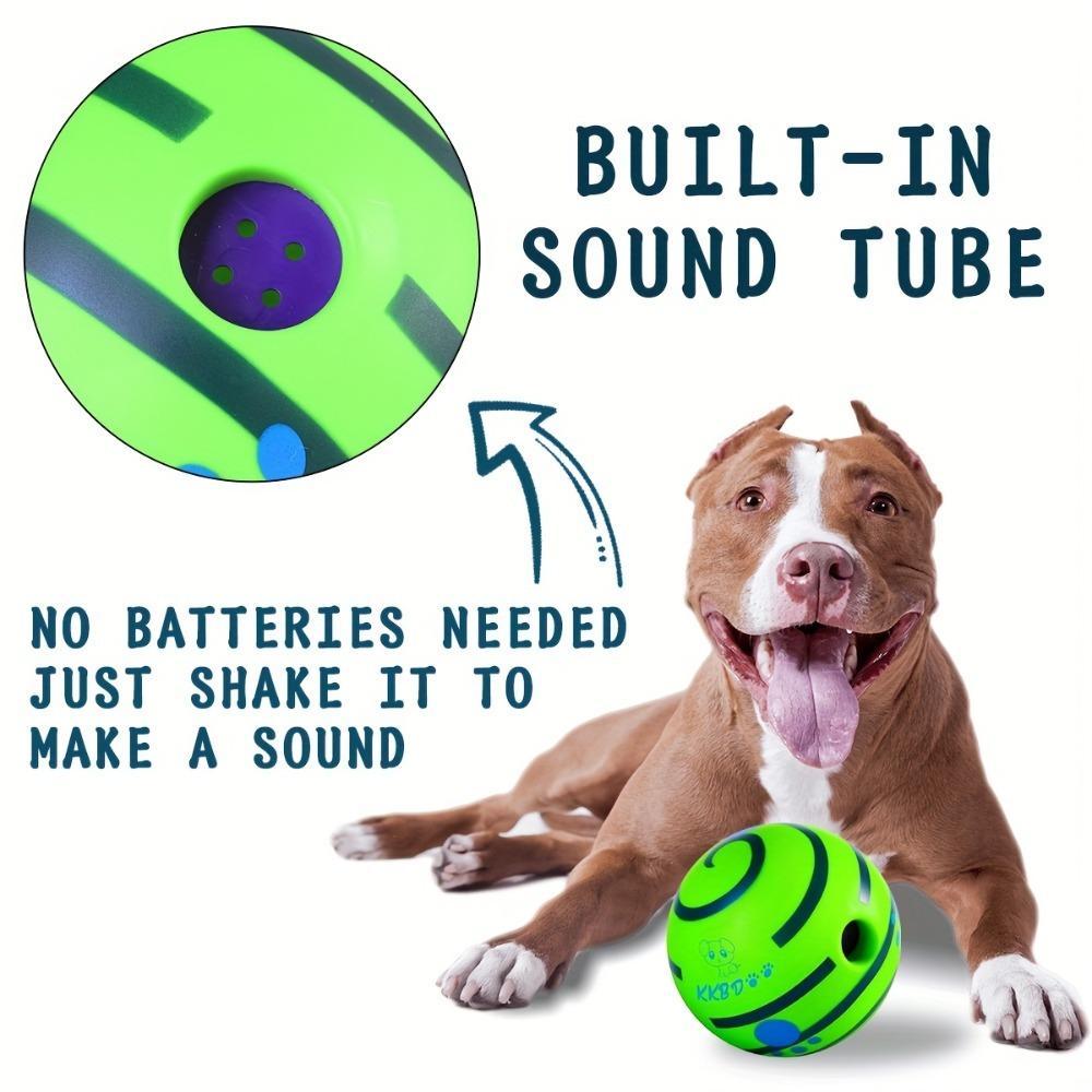 Squeaky Dog Chew Toy Ball Interactive Sound Making Training Play Safe Indoor Outdoor Gift for Puppies Pets