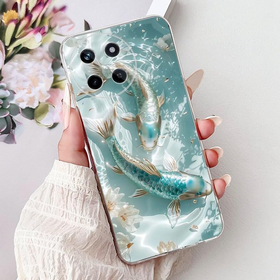 For Realme 11 4G Case Lovely Cartoon Painted Silicone Soft TPU Capa Fundas for Realme11 4G Funda Phone Coque 6.4''