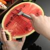 2-in-1 Stainless Steel Fruit Cutter,Dual Head Watermelon Fork Cutter Slicer Tool for Home Kitchen Gadget Melon Cube Cutter