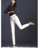 Northeast Women's High-Waist Wool Leggings: Thick Fleece Lined, Plus Size, Tummy Control, Warm Pants for Autumn/Winter