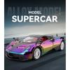 1/24 Pagani Huayra Dinastia Legierung Galvanik Sportwagenmodell Metall Rennwagen Fahrzeuge Modell Sound und Licht Kinderspielzeug Geschenk
