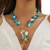 Beaded Temperament Light Luxury Three-Dimensional Irregular Necklace Imitation Conch Sea Fish Starfish Beads