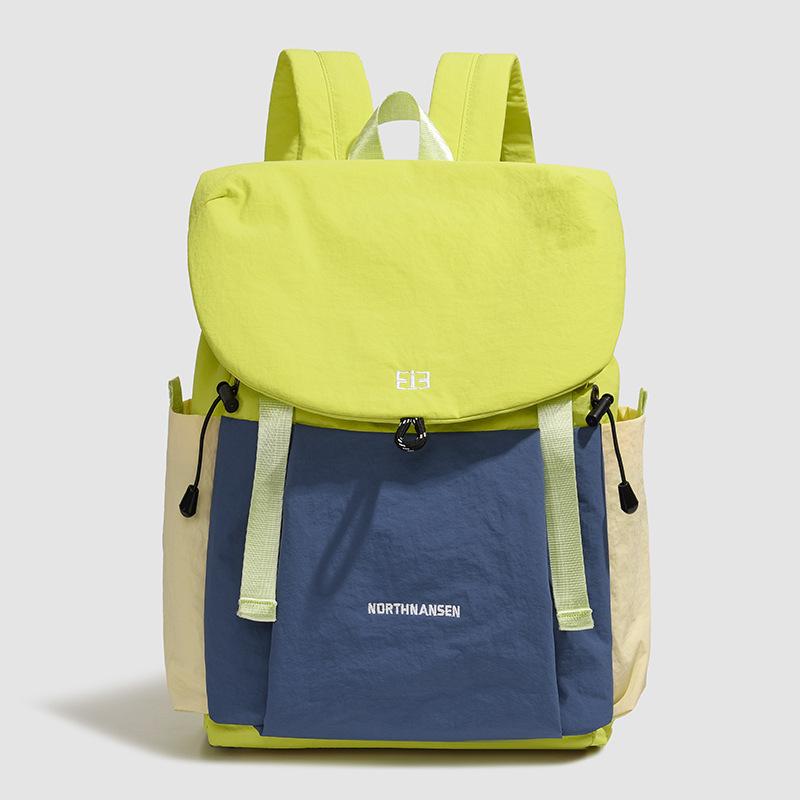 Schoolbag New Travel Backpack Women's Simple Leisure Large Capacity Mountain Outdoor Hiking Light Backpack Men