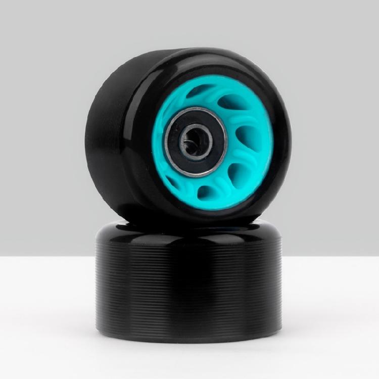 Double Row Roller Skate Wheel Set Roller Skate Accessories Quads Skate Replacement Wheel Skateboard Wheel with Bearings