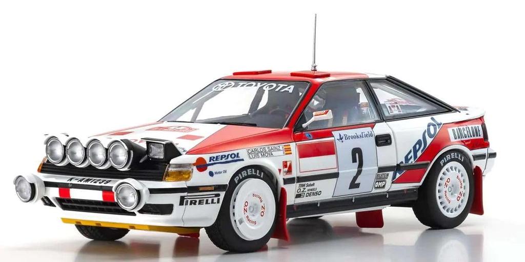 Kyosho Original Scale Toyota Celica 1991 Monte Carlo Finished Product 1/18 GT-FOUR (ST165) #2