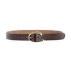 Genuine Leather Women's Thin Belt Simple Retro Casual Match with Jeans Belt Korean Version of Women
