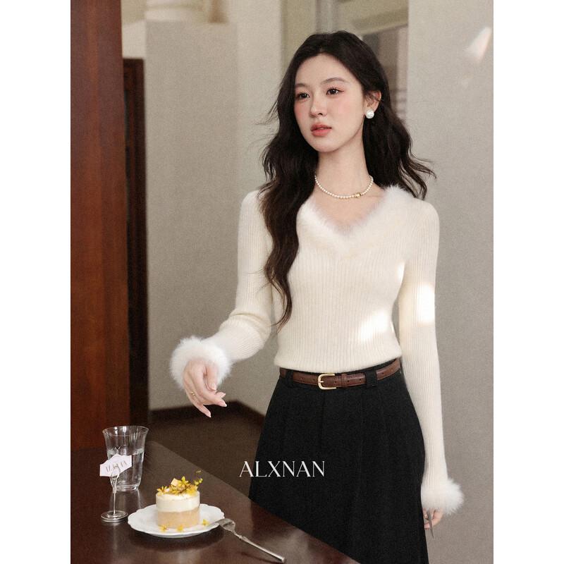 Women's V-Neck Long Sleeve Slim Fit T-Shirt