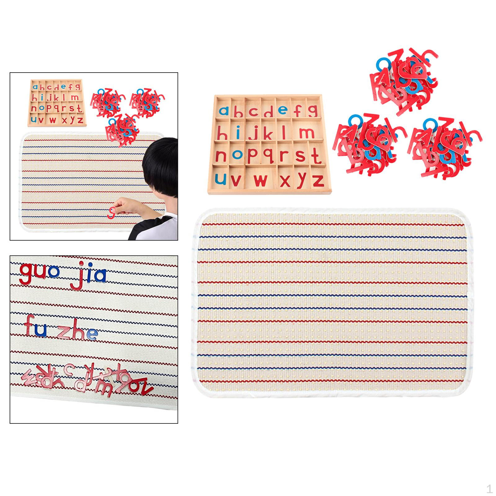 

Wooden Letters Small Moveable Alphabet Reading Preschool Spelling Language Objects for Children 3 packs letters