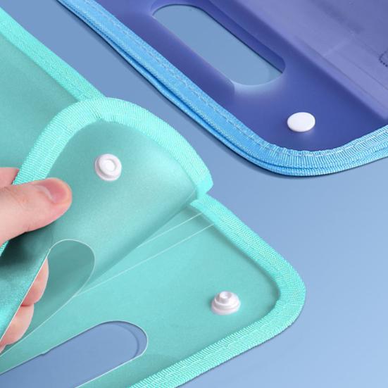 Yousheng A4 Expanding File Folder with 13 Pockets Handheld Accordion Organizer Clear Cover Portable Document Holder for Students Office