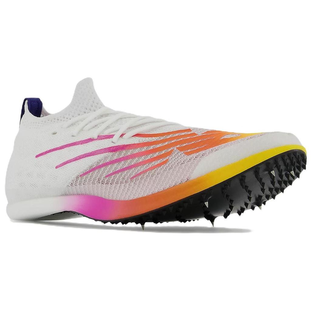 New Balance FuelCell MD-X White Vibrant Apricot Unisex Track Spikes UMDELRE2