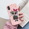 Flowers Funda For iphone X XS MAX XR Capa iphoneX XSMAX Phone Case Soft Silicone Cute Cat Bear Back Cover For iphoneXR Bumper