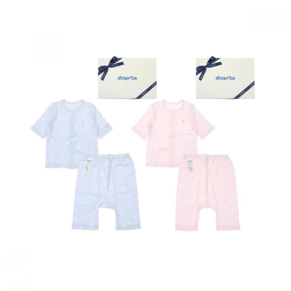 

AbsOrba Maternity Gift Dodo Modal 3 4 Sleeve Underwear Pick 1 A1b10303 Pink Or Blue Pink/75(2-6M)