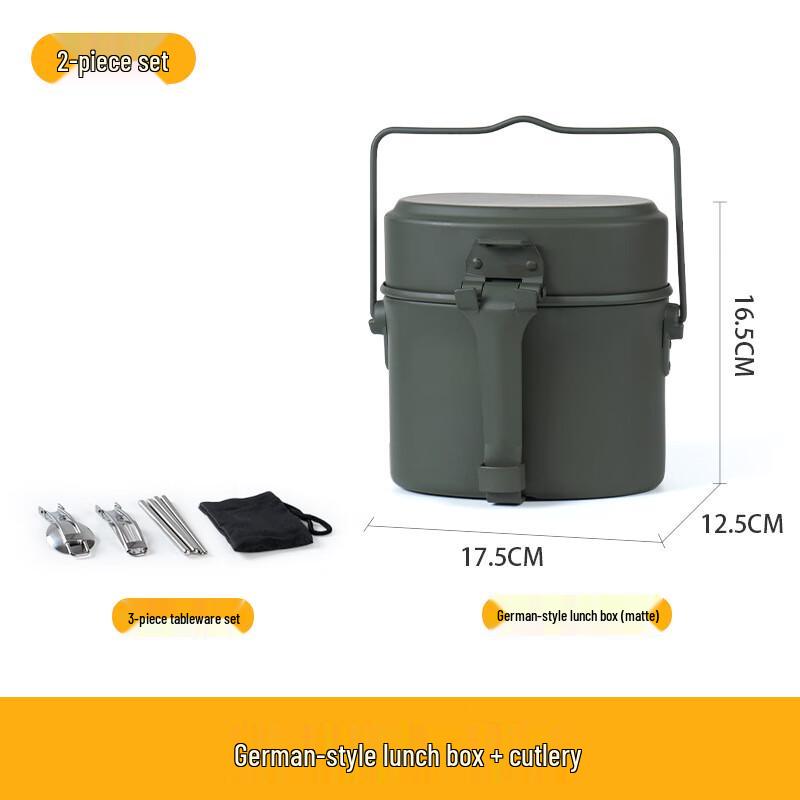 Aluminum Outdoor Camping Mess Kit