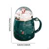 Ceramic Christmas Mug Beverage Drinking Xmas Morning Cup Winter Tableware
