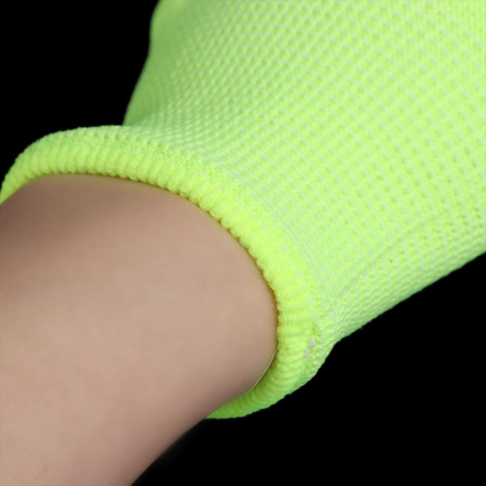 1 Pair Durable Green Gloves Breathable Neon Glove Party Decor Supplies Fluorescent Gloves Nightclub