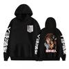 Attack On Titan Anime Hoodie Loose Fit Teens Adults Long Sleeve
