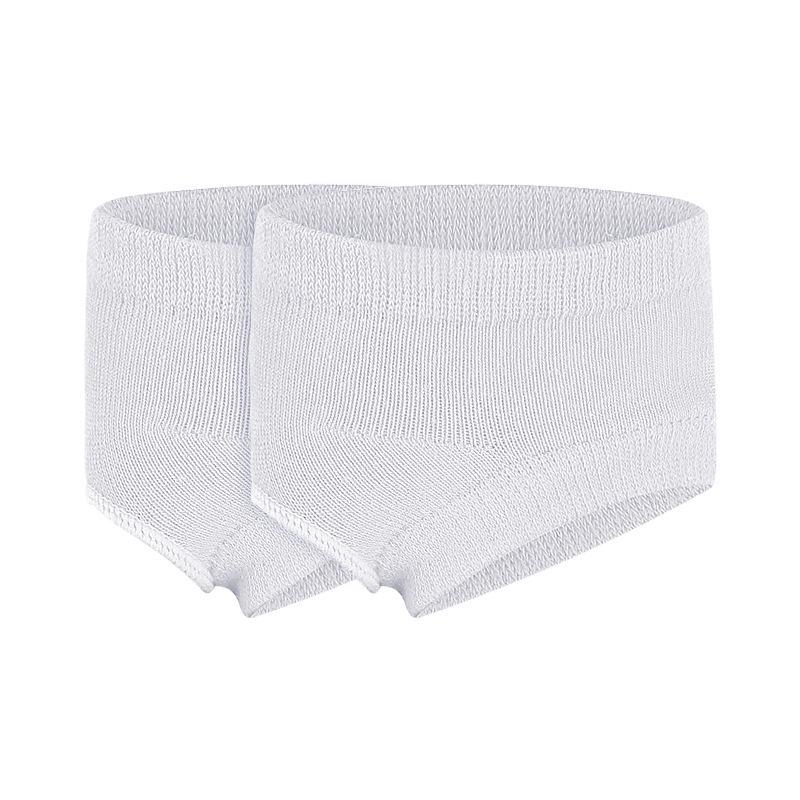 

Two-Finger Split-Toe Half-Palm Anti-Slip Socks for Flip-Flops One Size белый