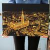 Korean City Night View Scratch Painting Book