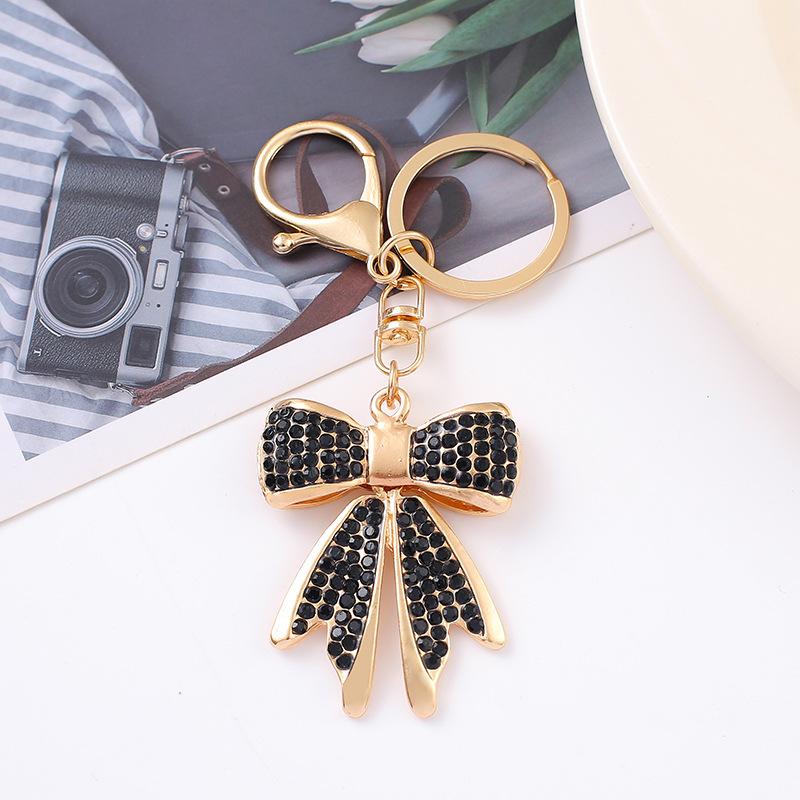 Creative Gift Bow Car Keychain Pendant Ladies' Bag Keychain