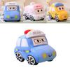 Ultra-plush Short Fur Cartoon Car Pillow- Available In 3 Vibrant Colors