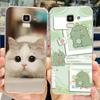 For Samsung Galaxy J6 2018 Case SM-J600F Stylish Painted Cover Clear Silicone Soft TPU Phone Case For Samsung J6 Plus J6+ Bumper