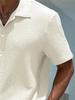 Men's Summer Solid Color Short Sleeve Shirt