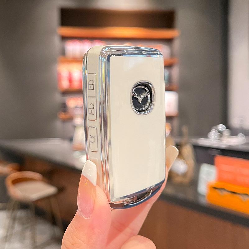 Mazda 3 Axela CX4/CX5 Atenza için TPU Elmas Anahtar Kılıfı