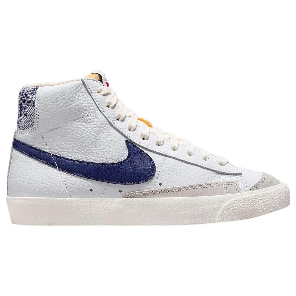 Nike Blazer Mid 77 Washed Denim Men Sneakers White Midnight-Navy Sail FN6877-100