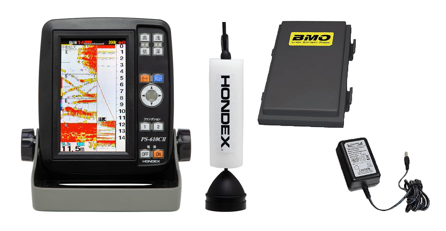 

Эхолот HONDEX с комплектом Smelt и набором BMO PS-610C2