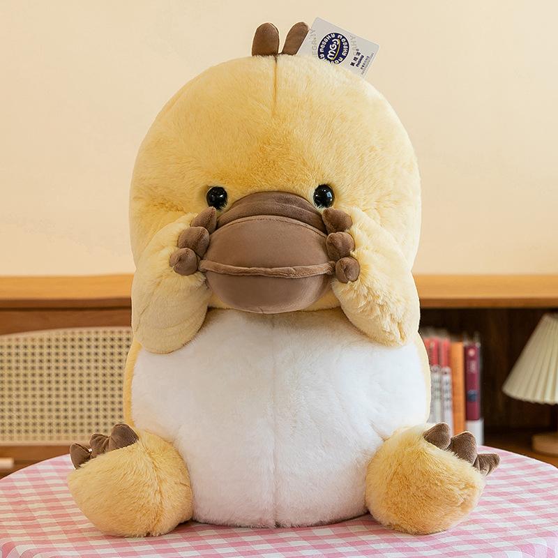

Shy Platypus Plush Toys Children S Comfort Doll Claw Device Doll Activity Throwing Otter Premium Durable Quality 36cm【0.4kg】