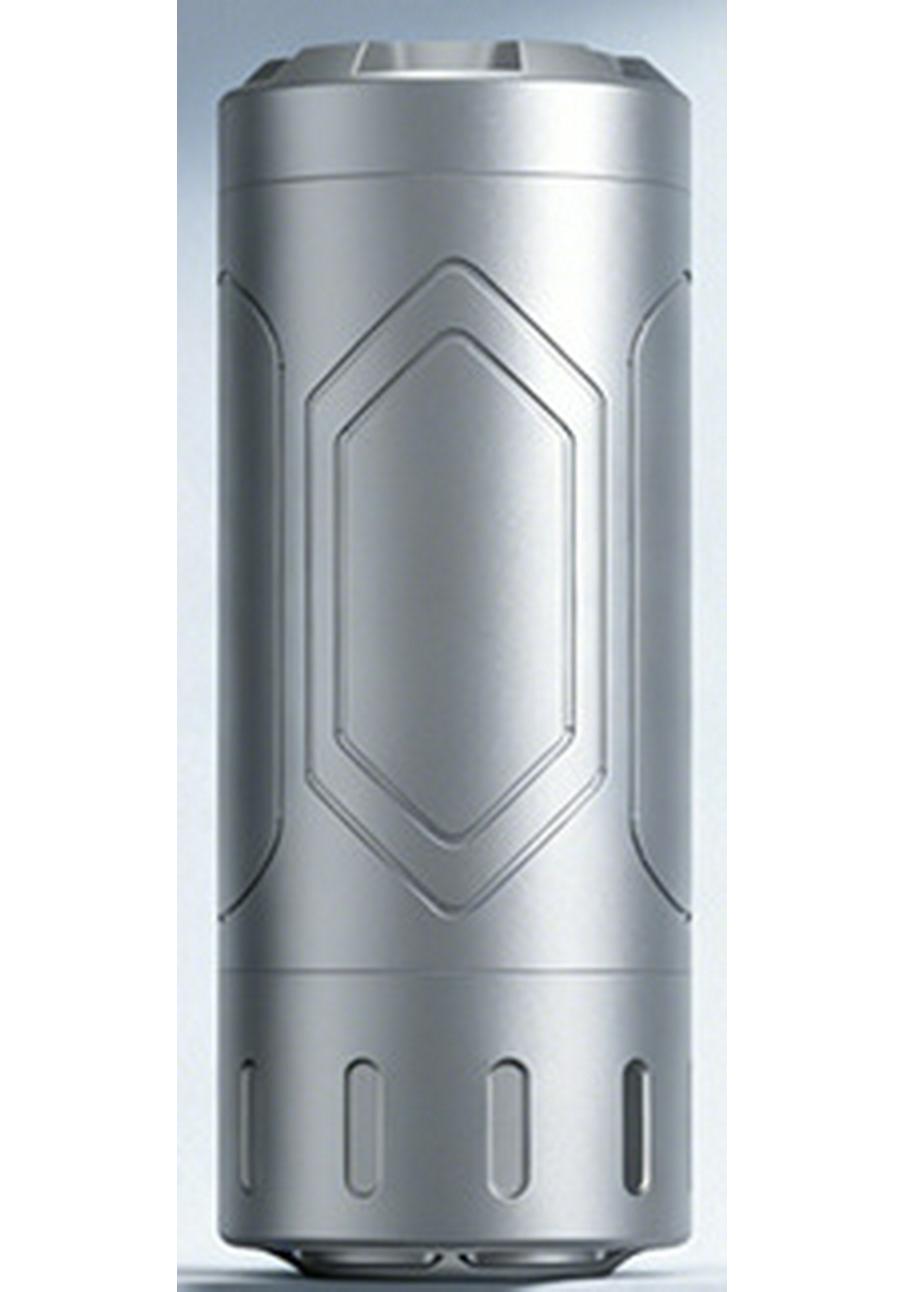 

Portable Aluminum Alloy Lipstick Fan: Compact Handheld Mini Fan 85x26 серебряный