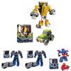 Transforming Car Robot Mech Action Figure Toy Cartoon Collectible With Puzzle Assembly Plastic Material