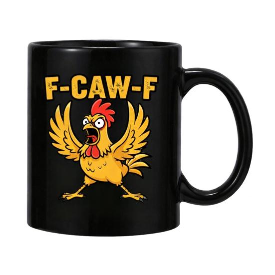 Rooster Ceramic Coffee Mug 3D Printed Chicken Design Tea Cup Hot Drinks Cup for Home Kitchen Restaurant Use