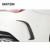 2x Carbon Fiber Look Rear Bumper Side Vent Canards For Mercedes-Benz W117 CLA220