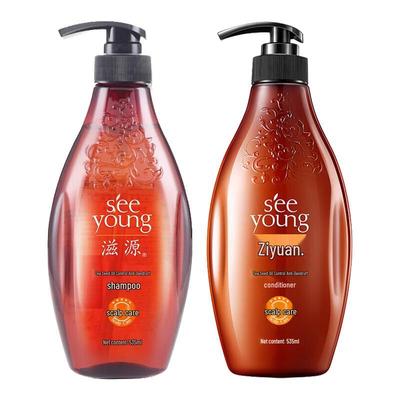 Ziyuan Tea Seed Oil Control Shampoo & Conditioner Set