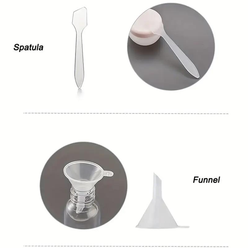 Perfume Bottle Set Refillable Spray Lotion Shampoo Shower Tube Bottling Refill Cosmetic Travel Liquid Container Portable Tool