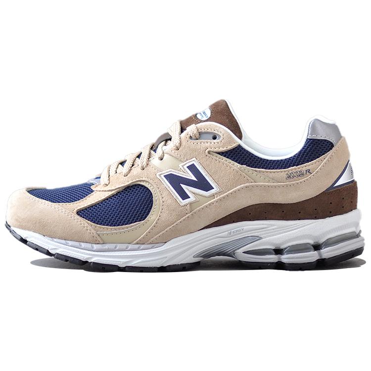 New Balance 2002R Beige Navy Blue