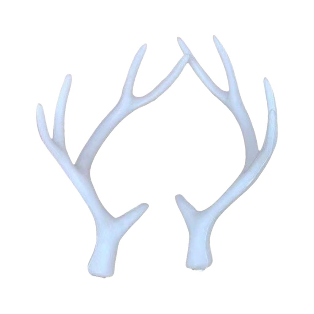 Realistic Antlers Resin/Plastic Creative and Nondeform for Women Girl Project Headband Making Cosplay Headpiece Supply